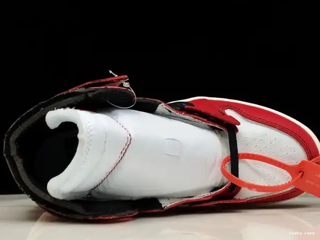 Cheap Husky Ten Off-White Retro Jordan Chicago Air 1 AA3834-101 The 0512